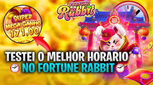 qual melhor horário para jogar fortune rabbit a noite